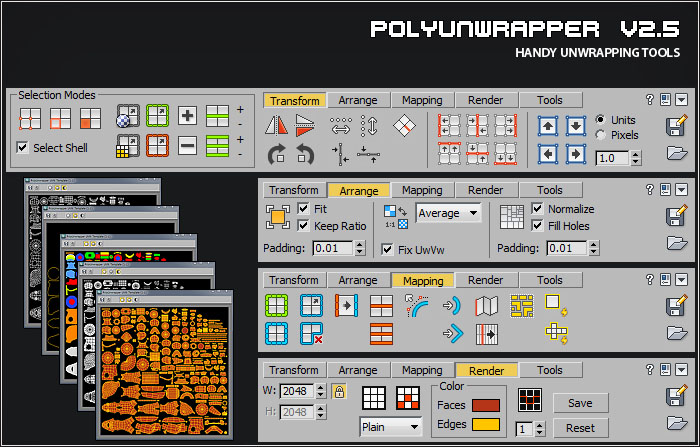 PolyUnwrapper